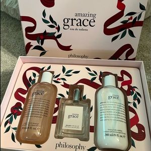 PHILOSOPHY BATH/SHOWER GEL, SPRAY FRAGRANCE, & FIRMING BODY LOTION-NEW!